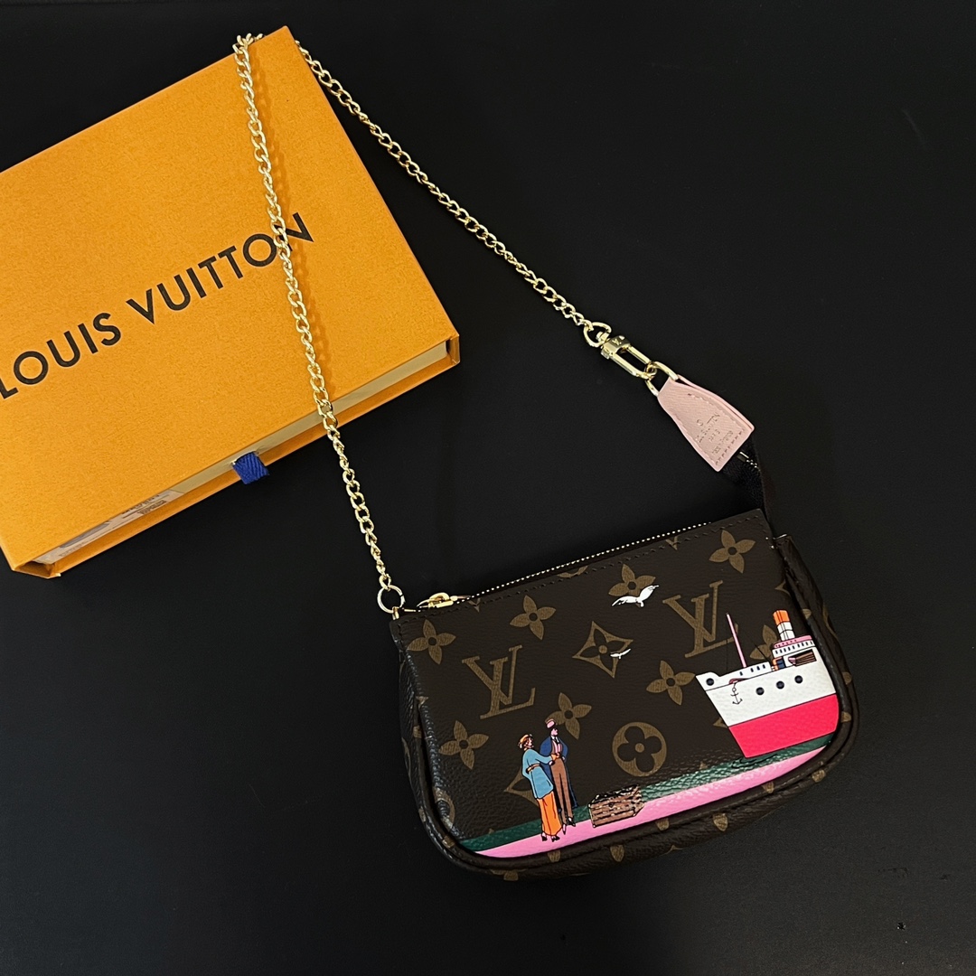 Louis Vuitton Multi Pochette Accessories Mini Bag Purse