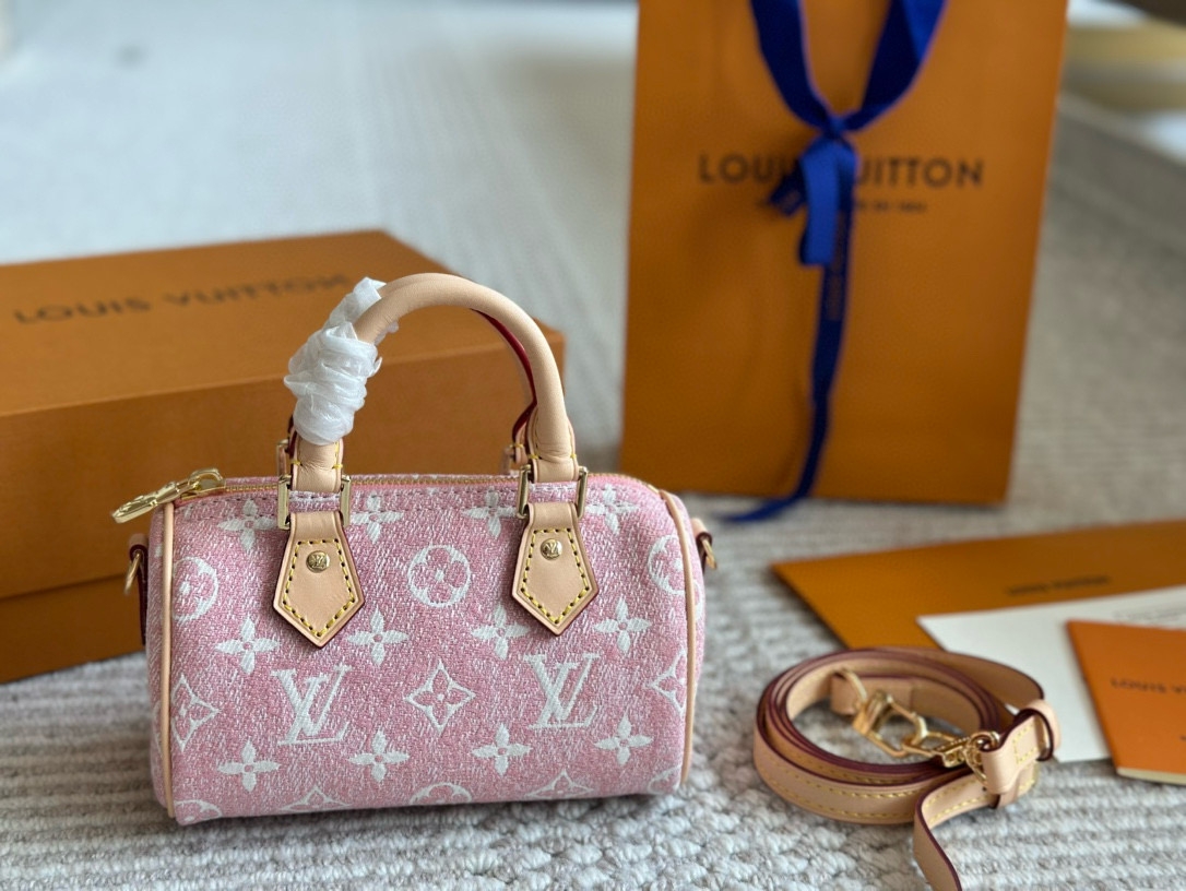 Louis Vuitton LV Speedy Monogram Bandouliere 20 M45957 Shoulder Bag(Replica)