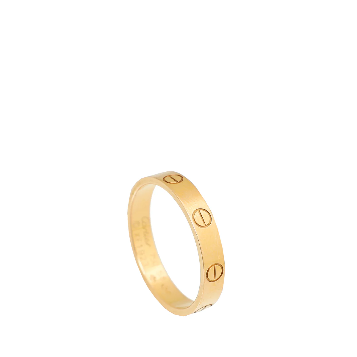 Cartier 18K Rose Gold Love Wedding Band Ring 58