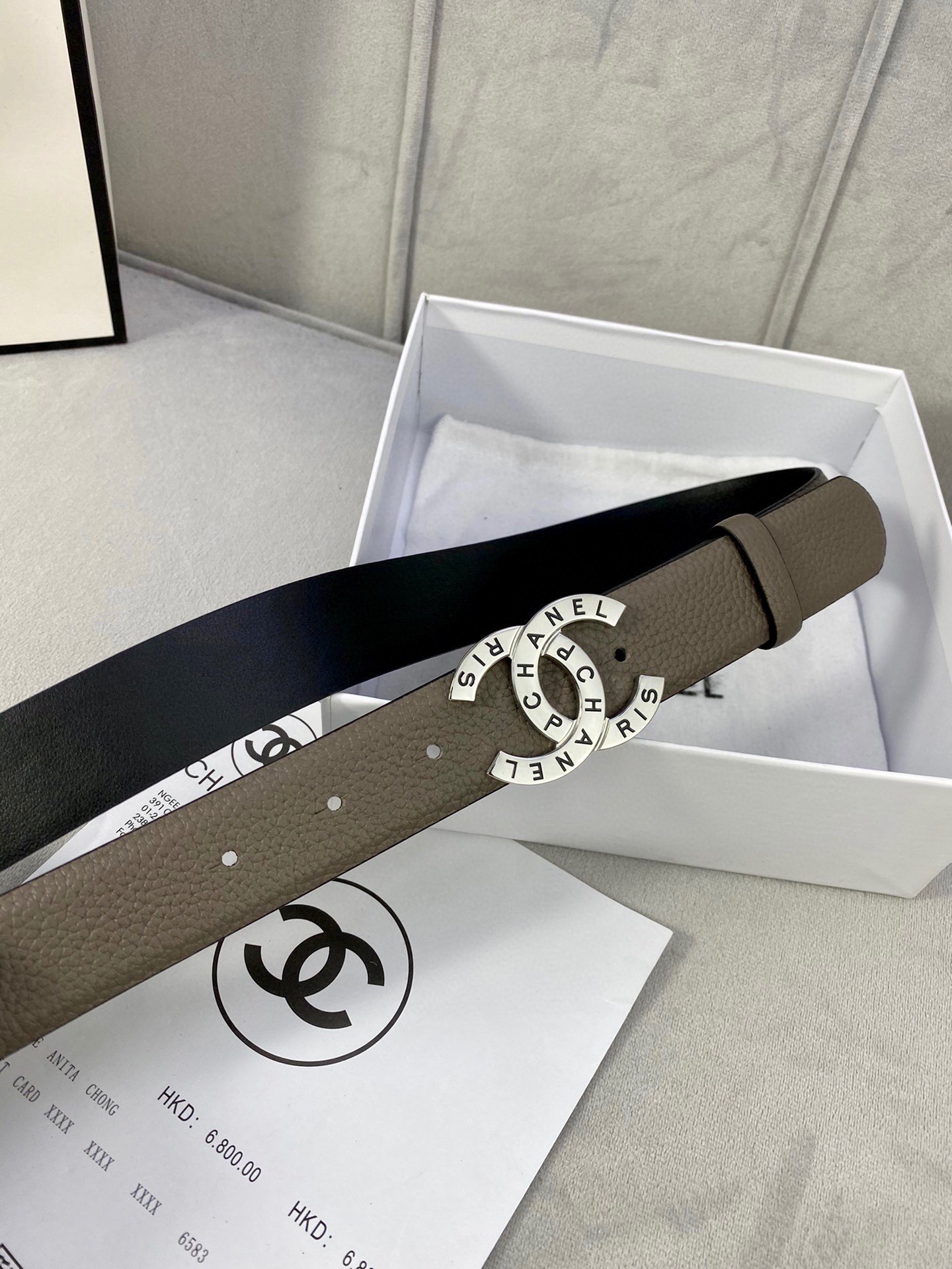 Chanel Leather Belts 1:1 Mirror Version
