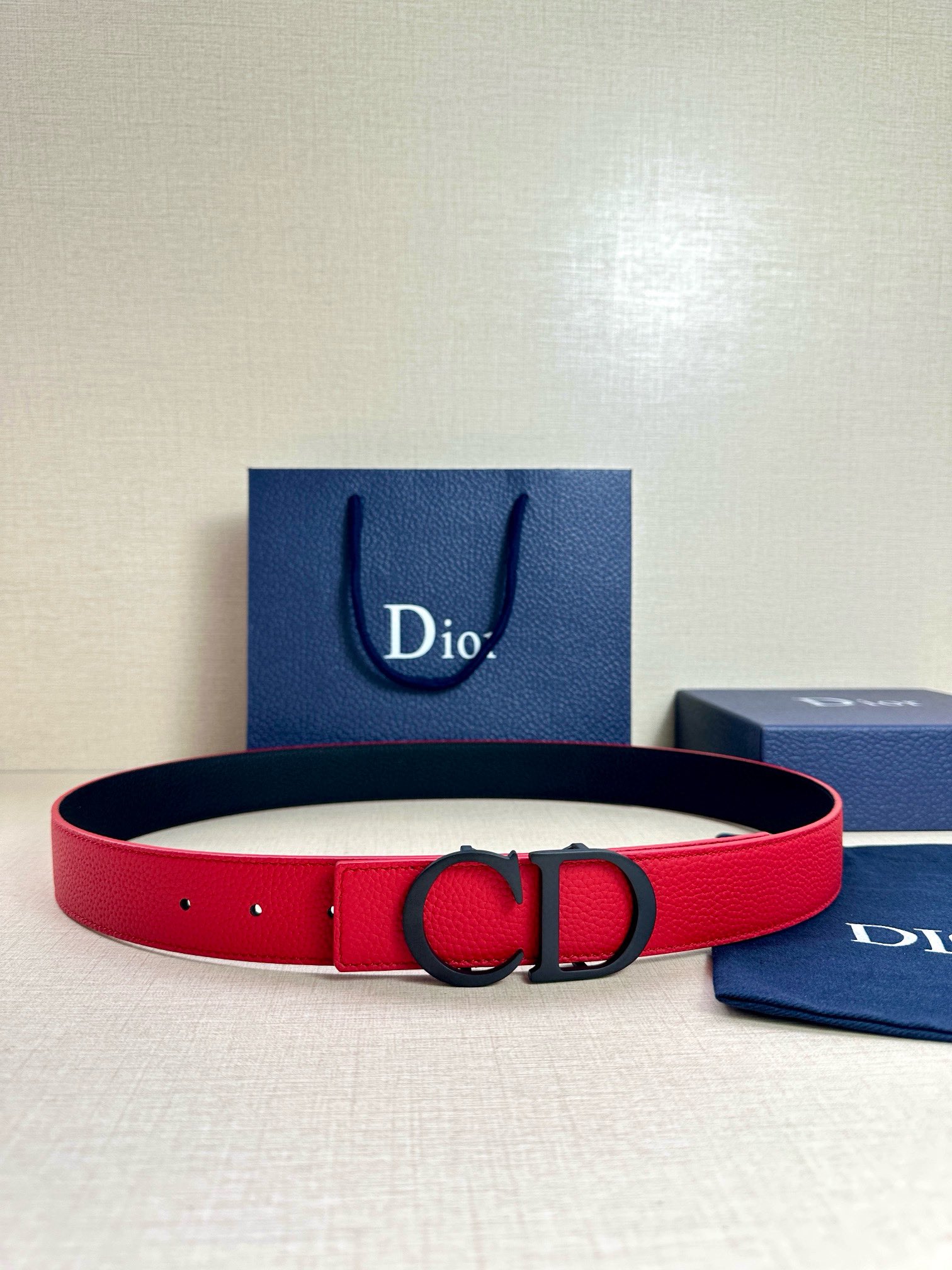 Dior Leather Belts 1:1 Mirror Version