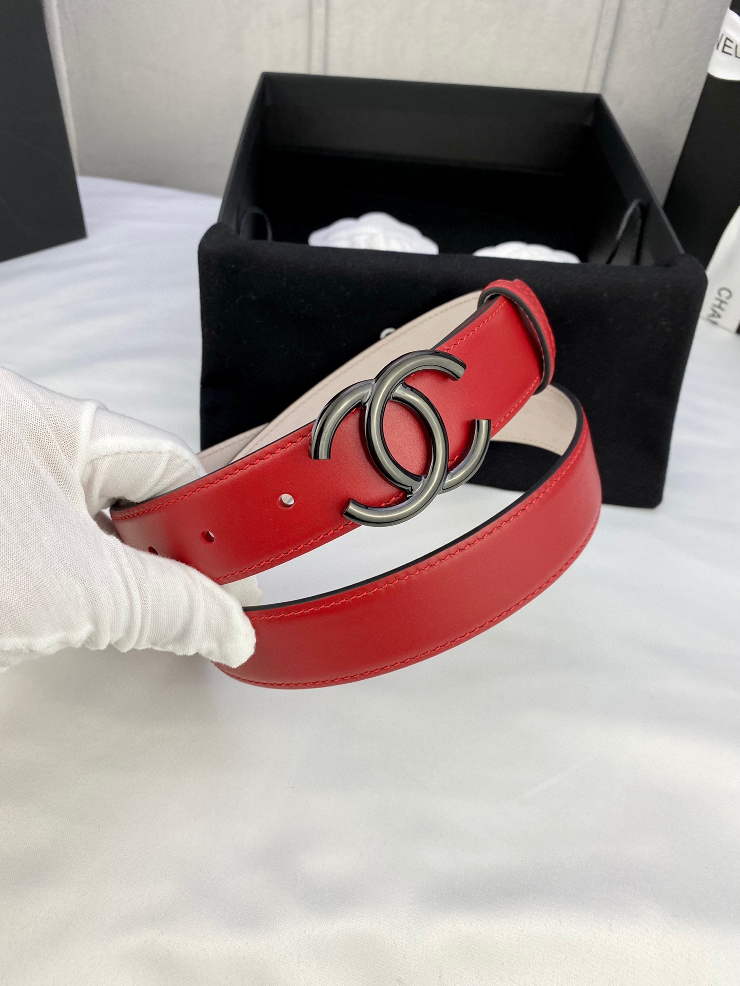 Chanel Leather Belts 1:1 Mirror Version