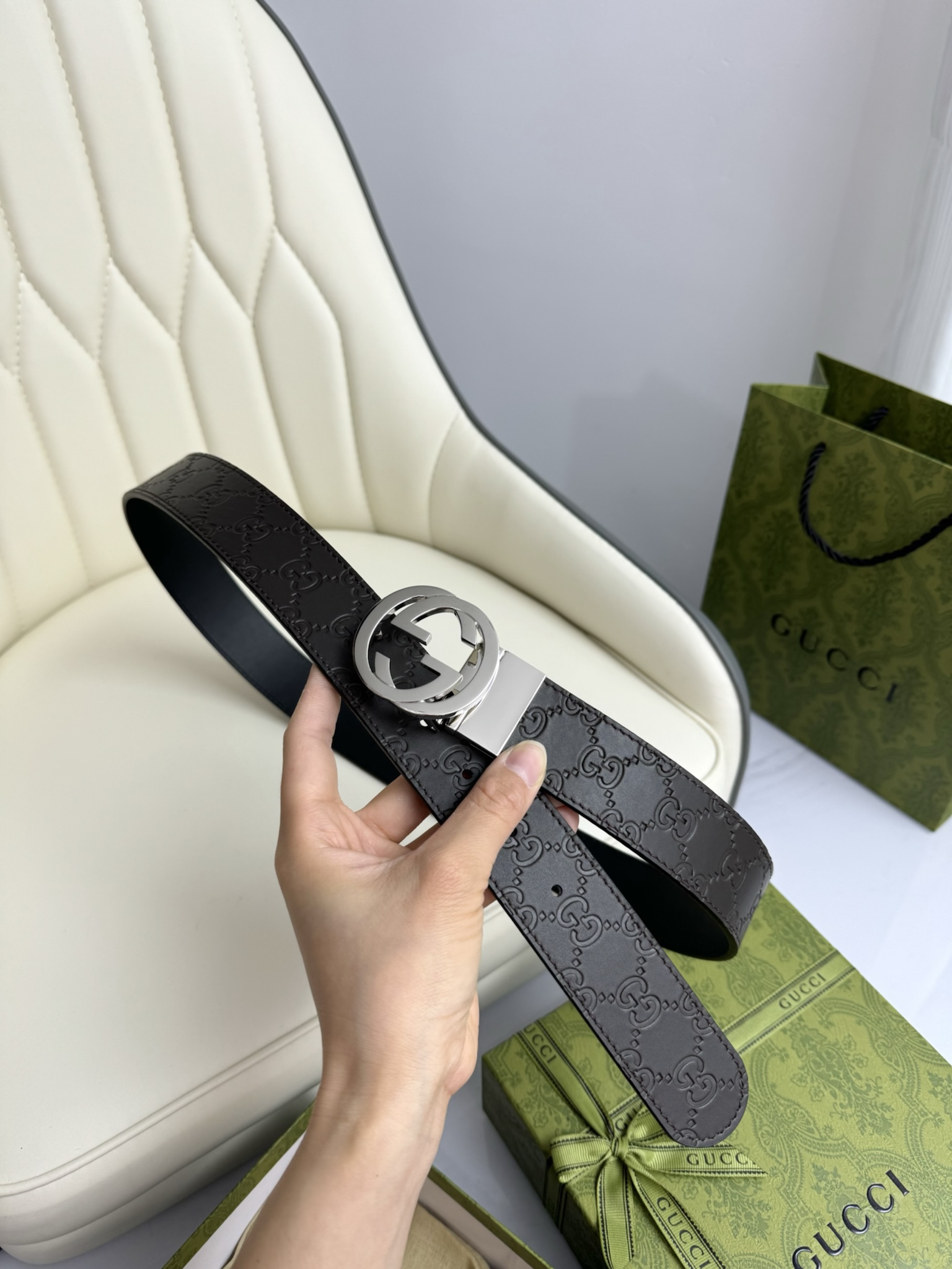 Gucci Leather Belts 1:1 Mirror Version