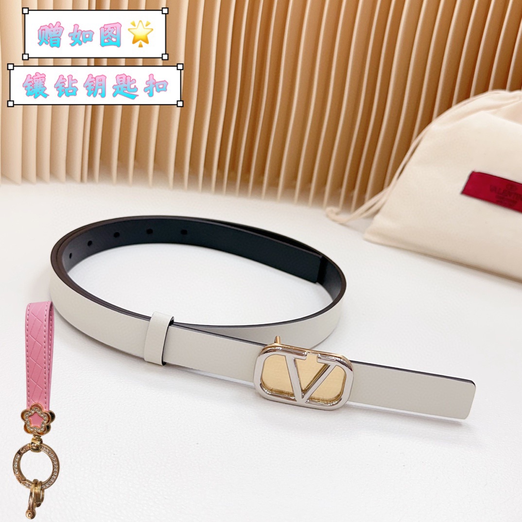 Valentino Leather Belts 1:1 Mirror Version