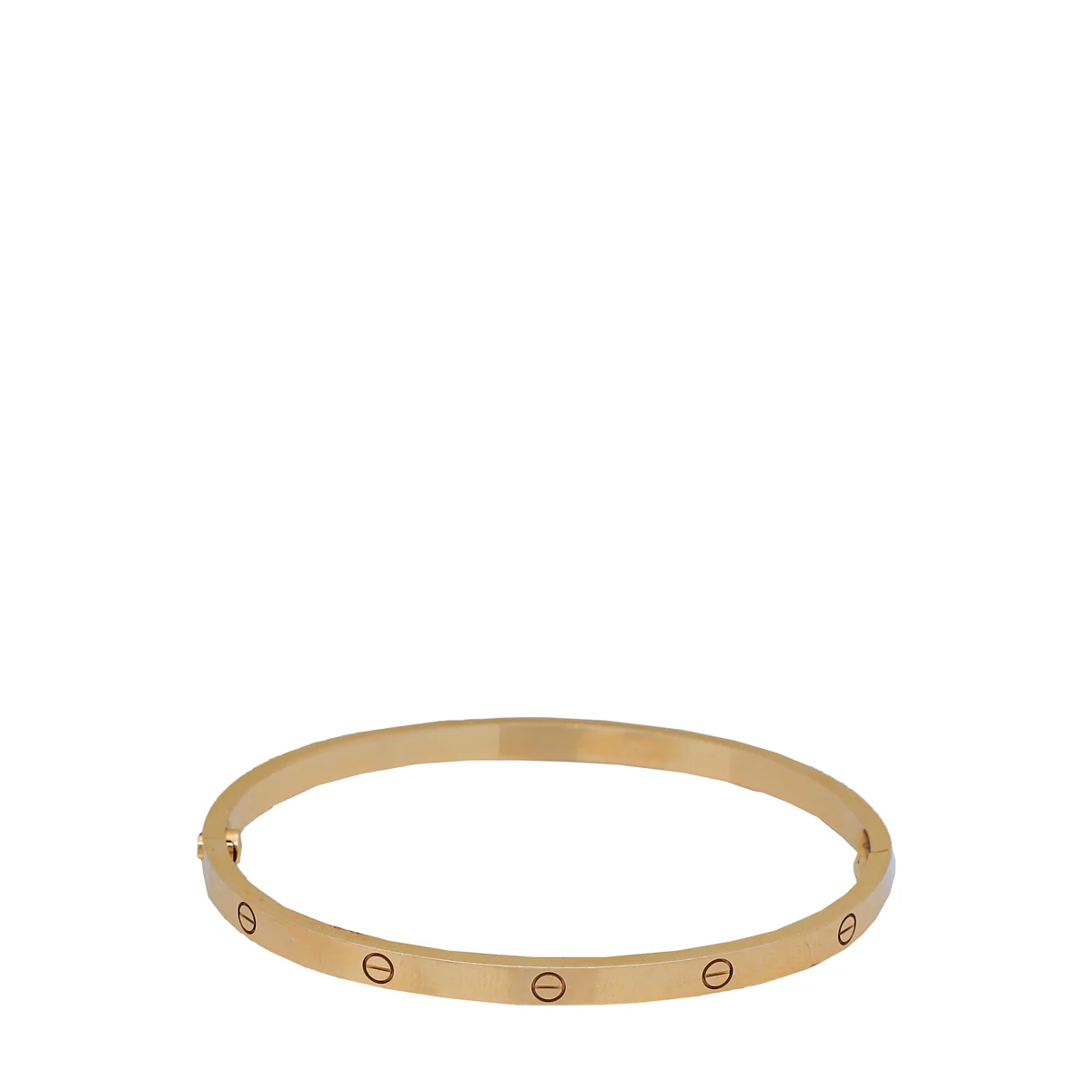 Cartier 18K Pink Gold Small Model Love Bracelet 17