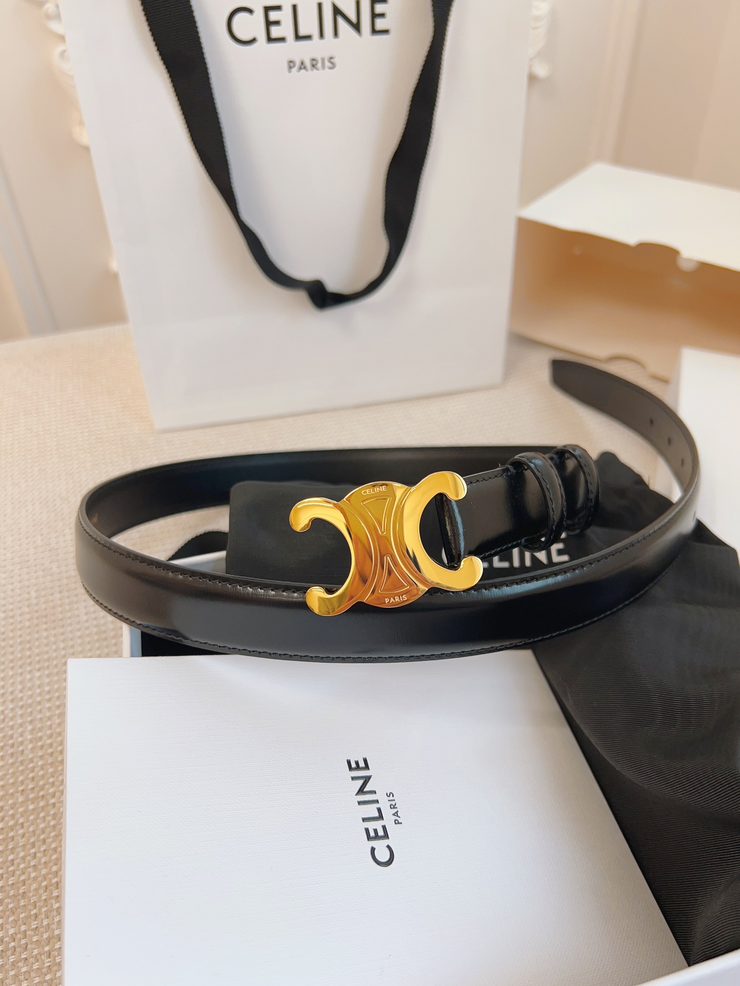 Celine Leather Belts 1:1 Mirror Version