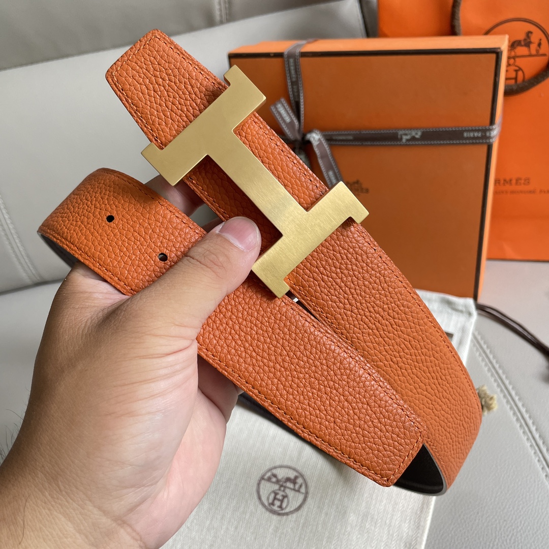 Hermes Leather Belts 1:1 Mirror Version