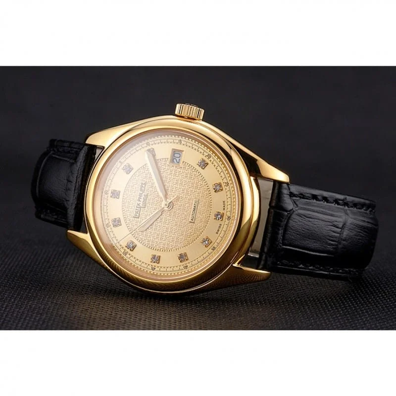 Calatrava Gold & Diamond Dial 37 mm, Yellow Gold Plated