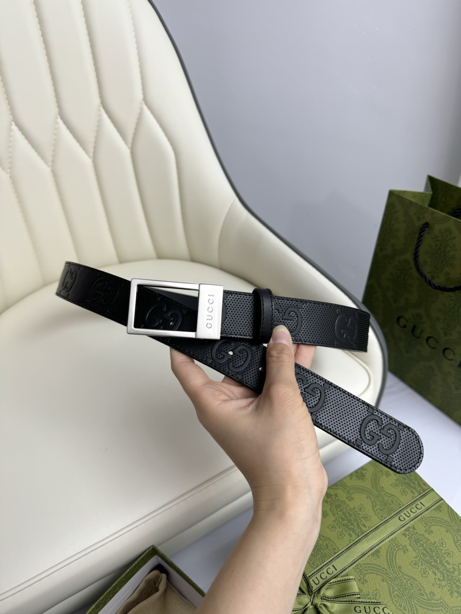 Gucci Leather Belts 1:1 Mirror Version