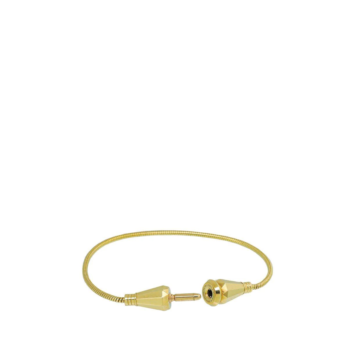 Boucheron 18K Yellow Gold Jack De Boucheron Single Wrap Bracelet