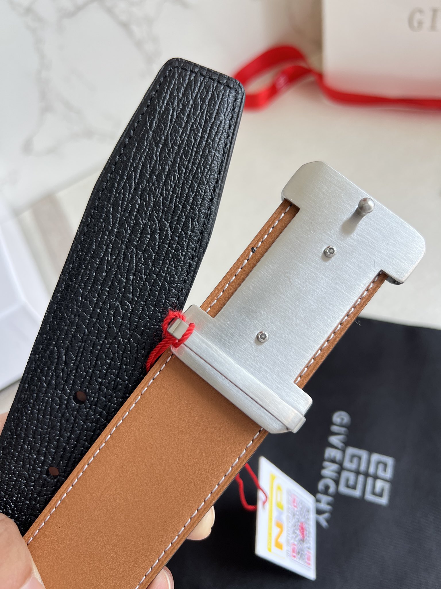 Givenchy Leather Belts 1:1 Mirror Version