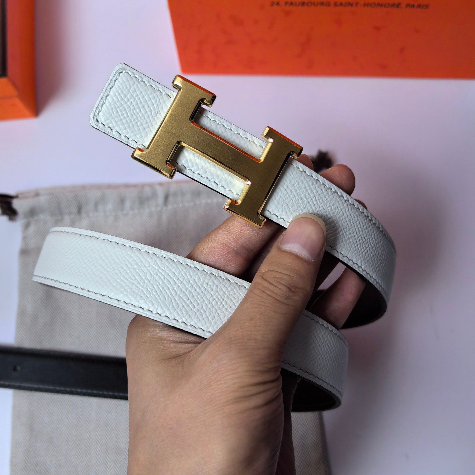 Hermes Leather Belts 1:1 Mirror Version