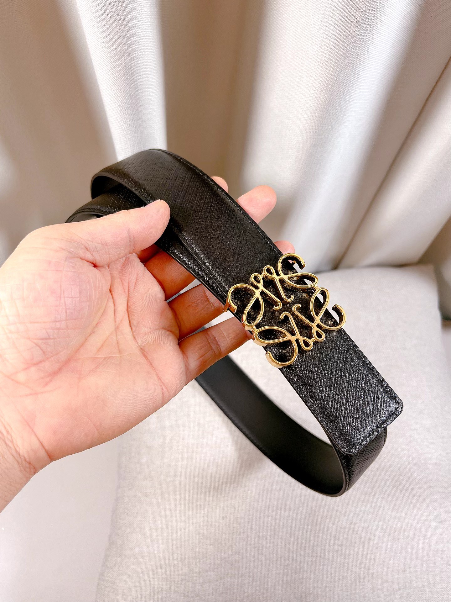 Loewe Leather Belts 1:1 Mirror Version