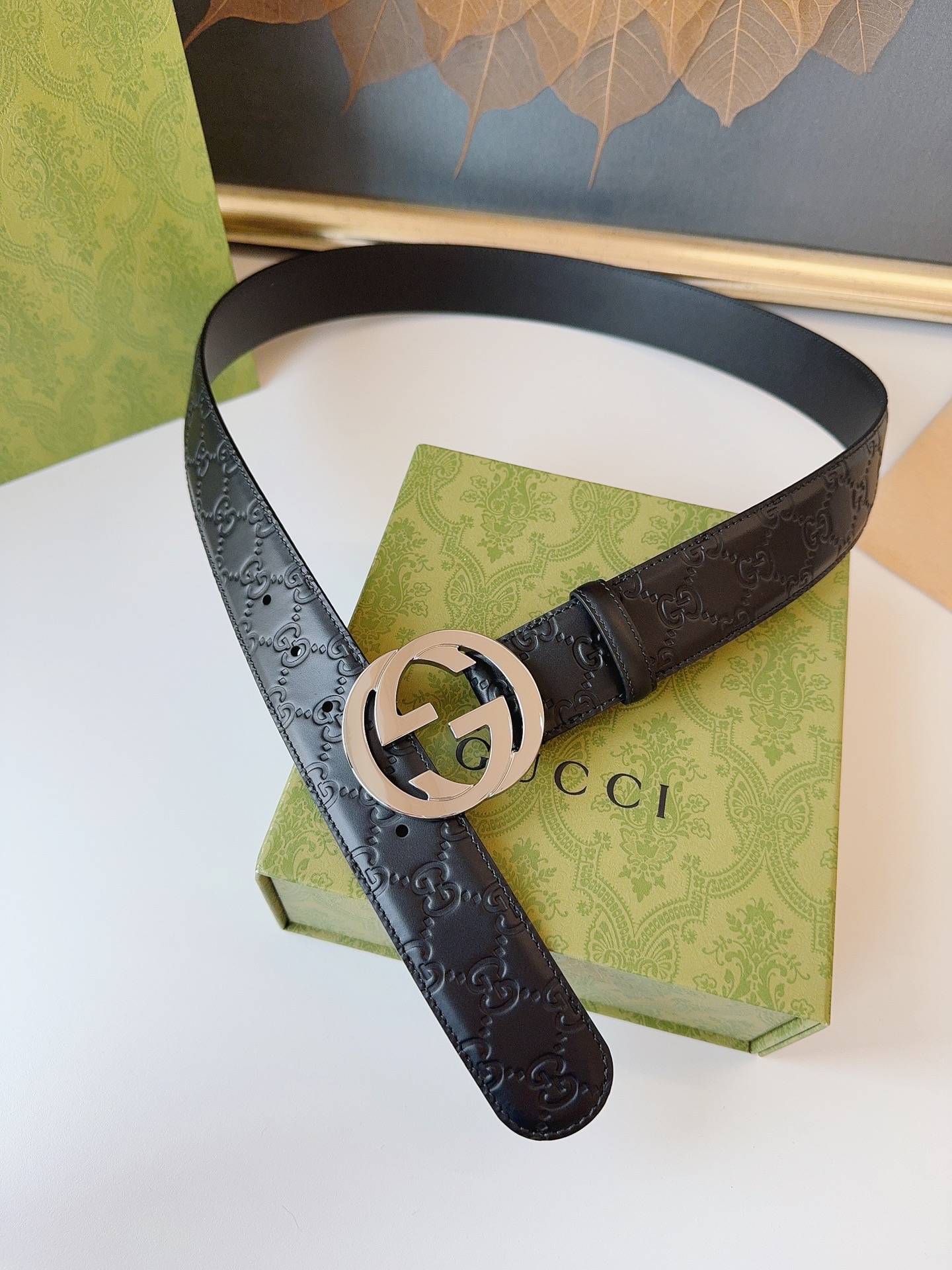 Gucci Leather Belts 1:1 Mirror Version