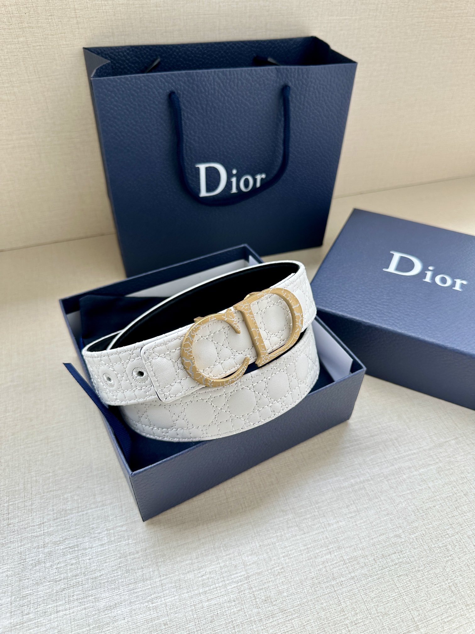 Dior Leather Belts 1:1 Mirror Version