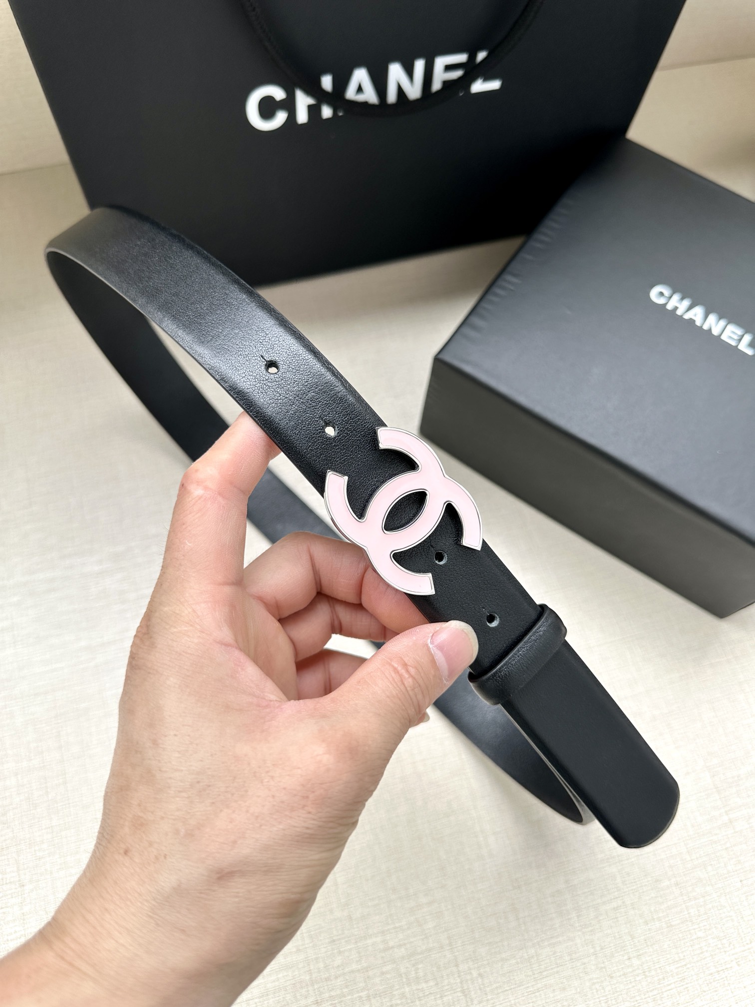 Chanel Leather Belts 1:1 Mirror Version