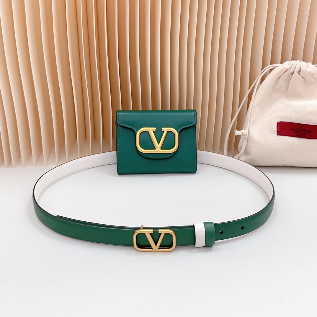 Valentino Leather Belts 1:1 Mirror Version