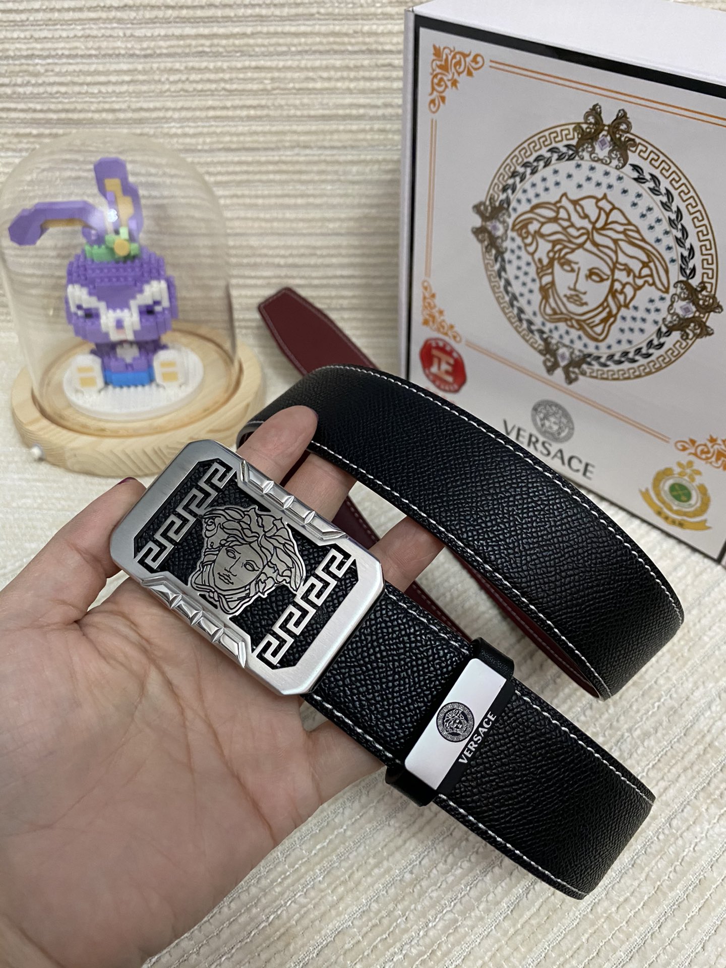 Versace Leather Belts 1:1 Mirror Version