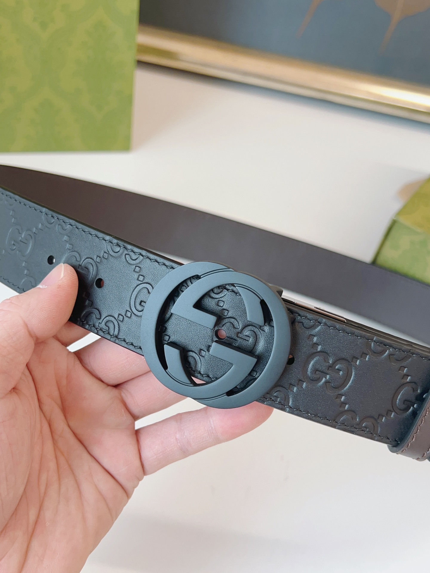Gucci Leather Belts 1:1 Mirror Version