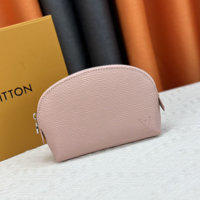 Louis Vuitton LV  Cosmetics Bag Pouch Toiletry Bag Leather Handbag  (Replica)