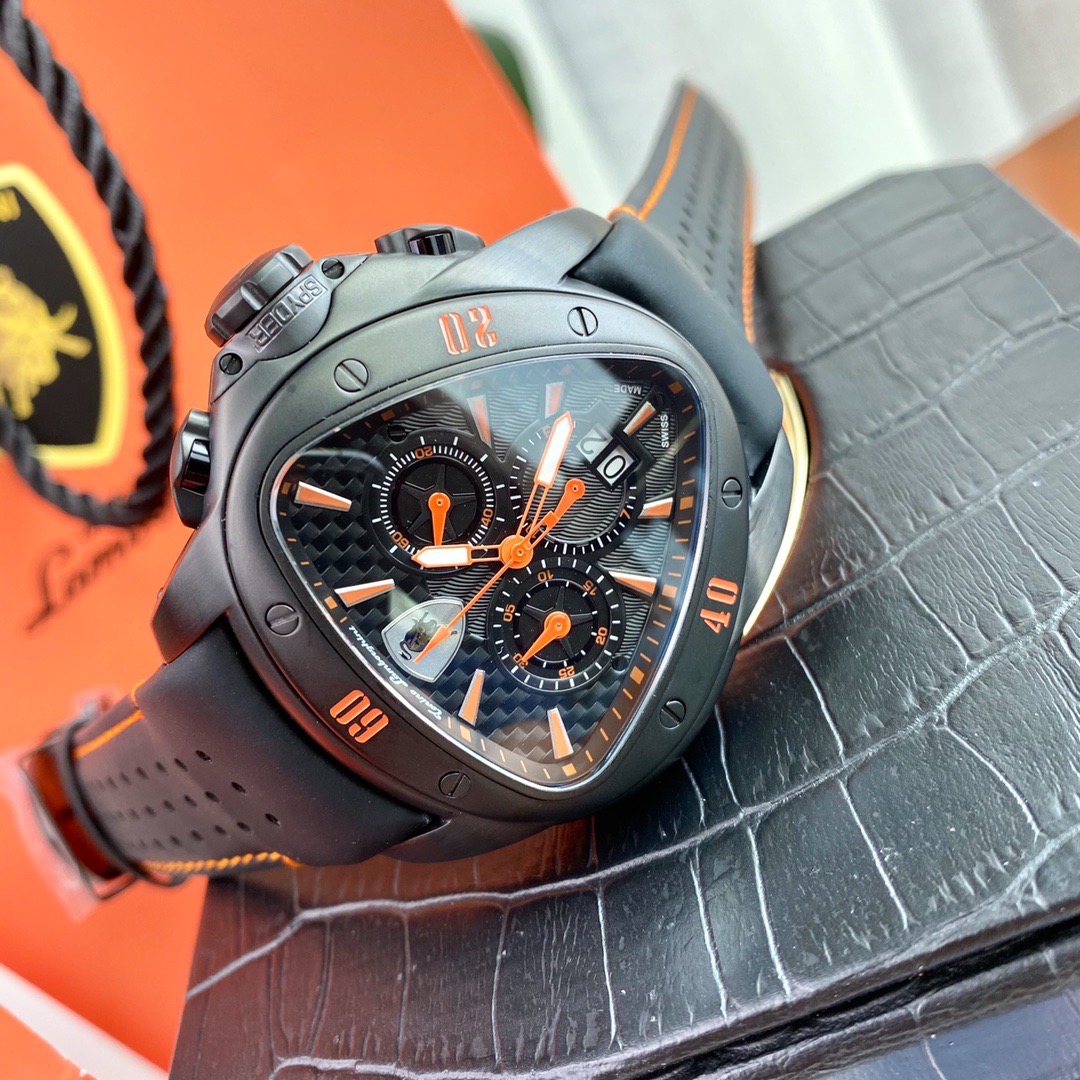 Tonino Lamborghini New Spyder Chronograph Orange / Black