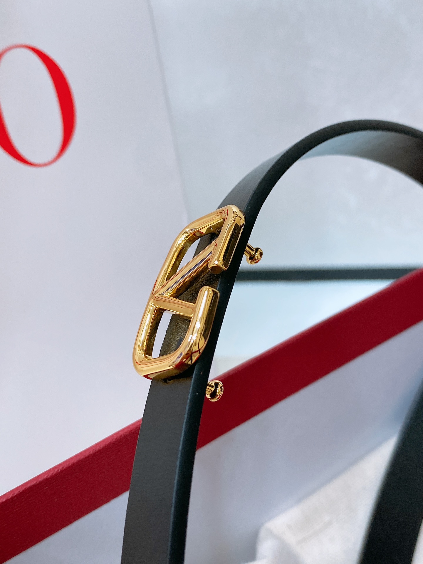 Valentino Leather Belts 1:1 Mirror Version