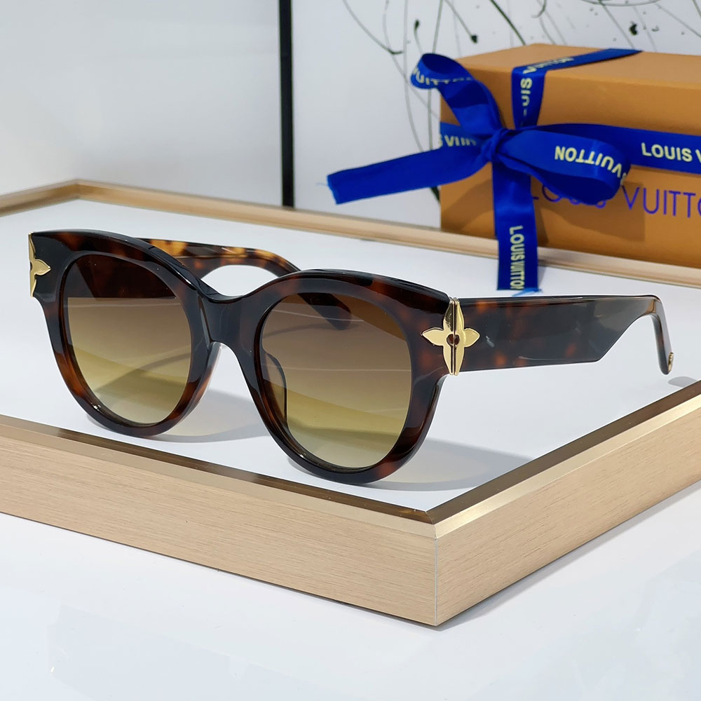 Louis Vuitton LV Clockwise Canvas sunglasses Top quality （Replica）
