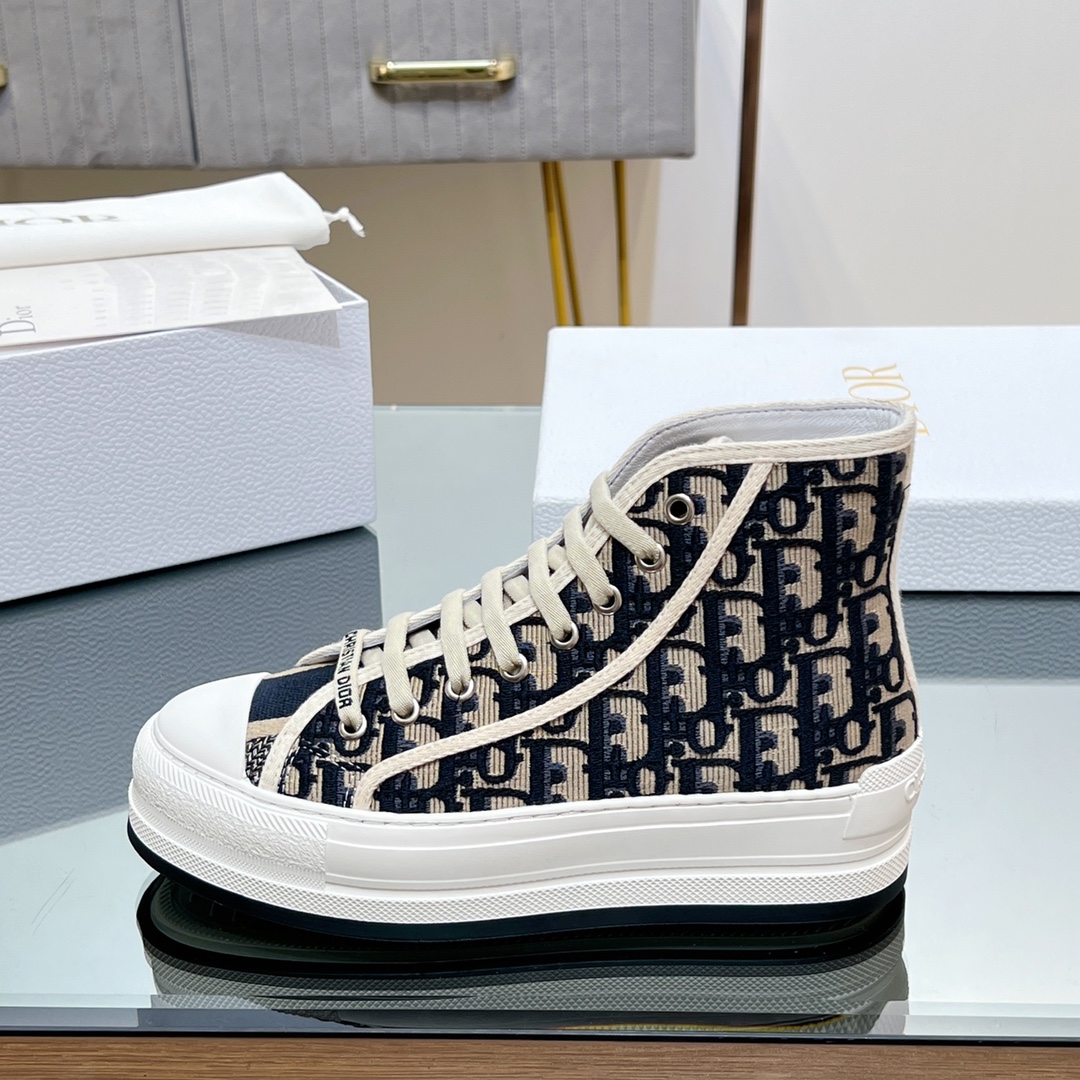 Dior Walk'n'Dior High Shoes Sneaker (Replica)