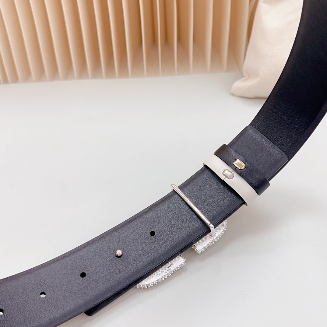 Valentino Leather Belts 1:1 Mirror Version