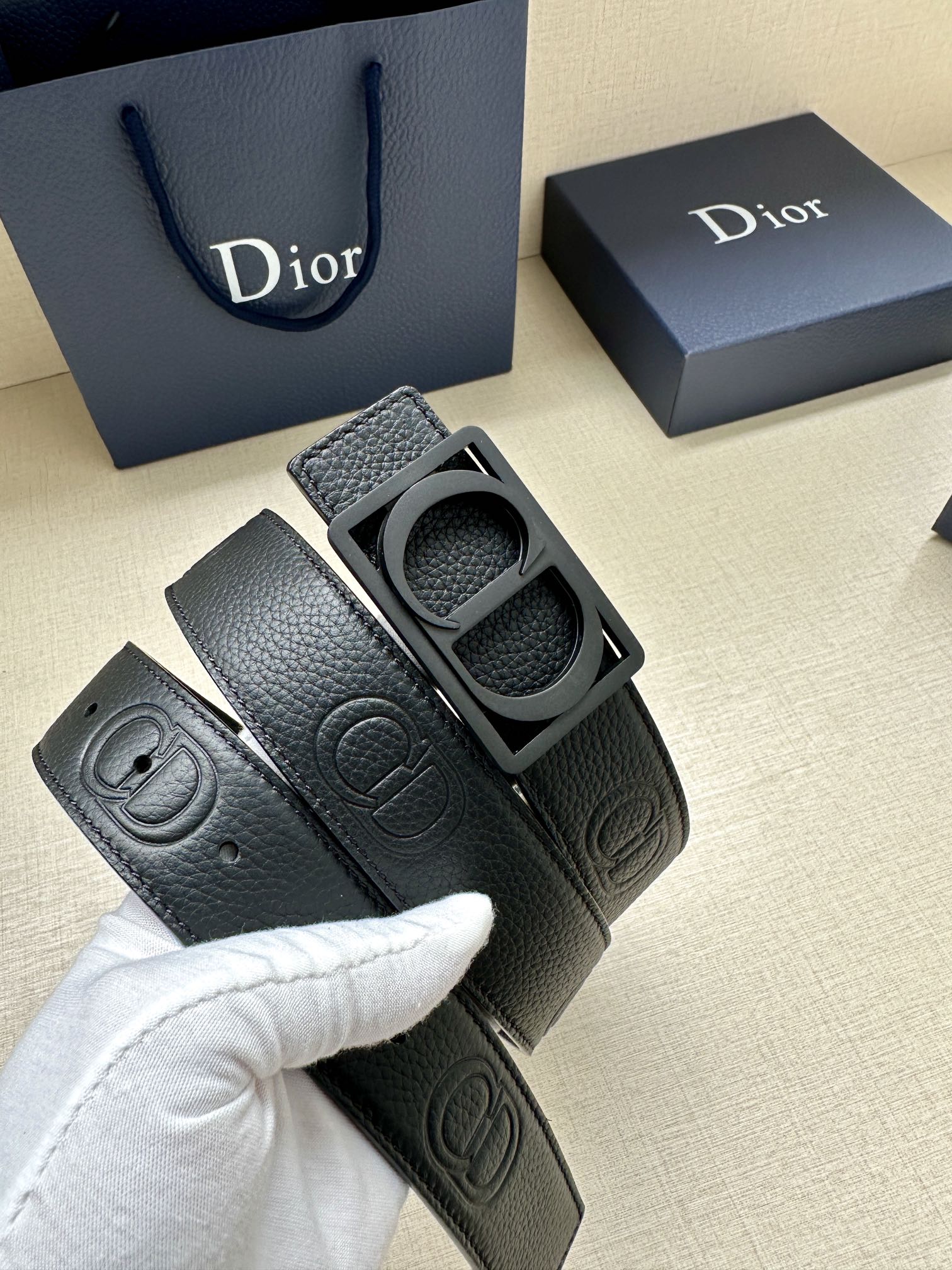 Dior Leather Belts 1:1 Mirror Version