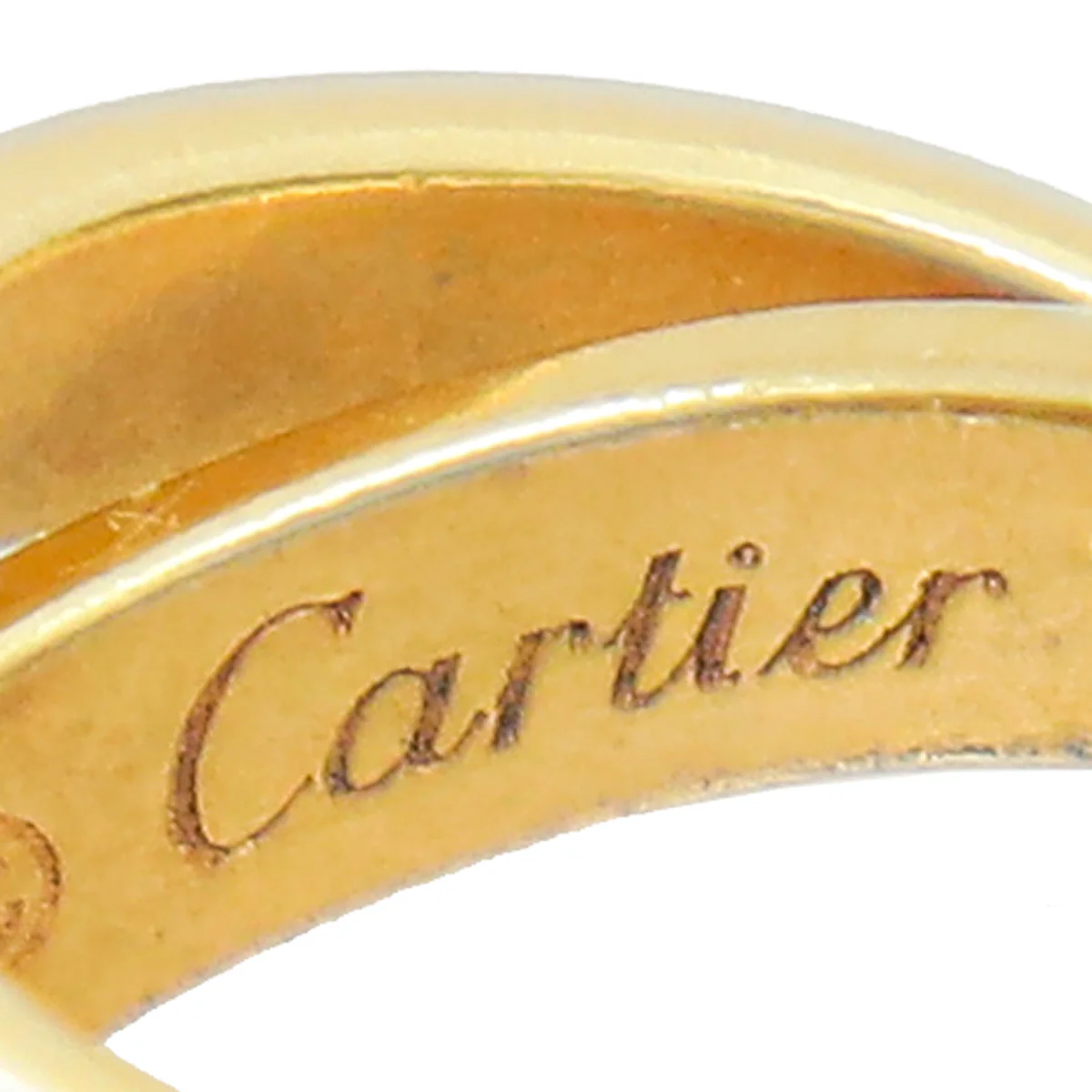 Cartier 18K Yellow Gold Love Hoops Necklace