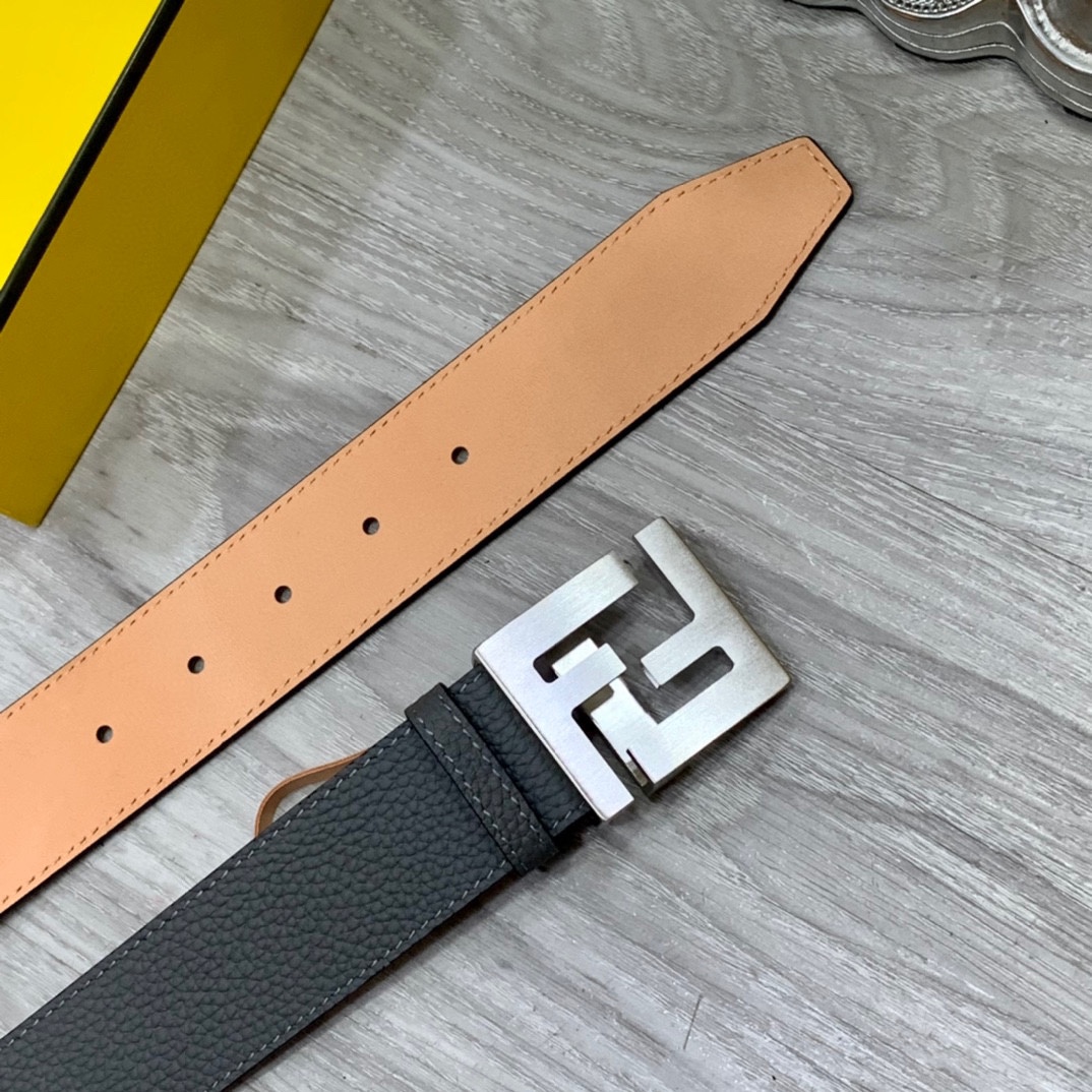 Fendi Leather Belts 1:1 Mirror Version