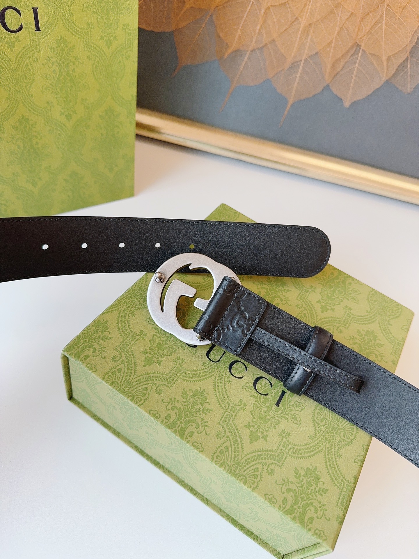 Gucci Leather Belts 1:1 Mirror Version