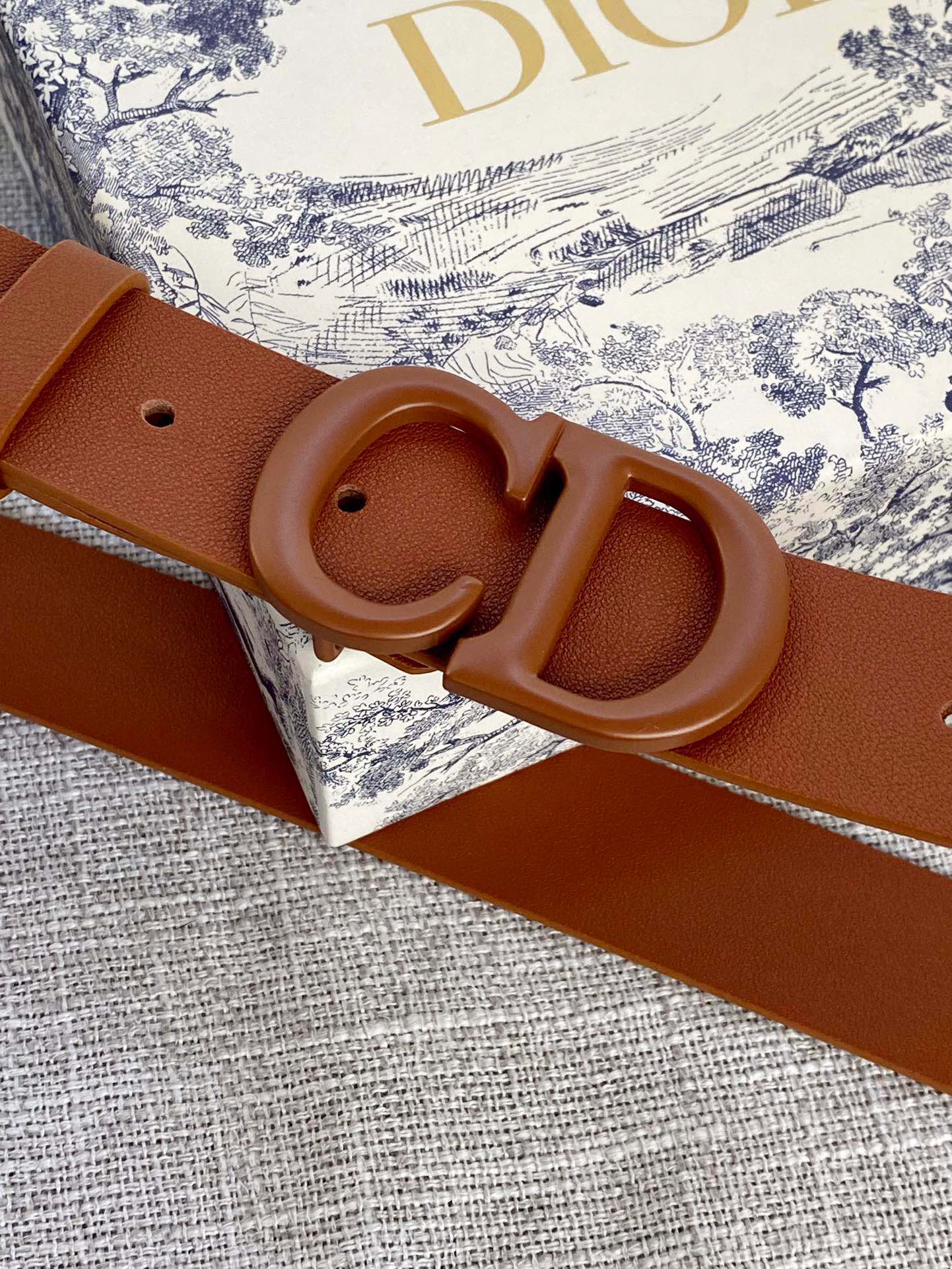 Dior Leather Belts 1:1 Mirror Version