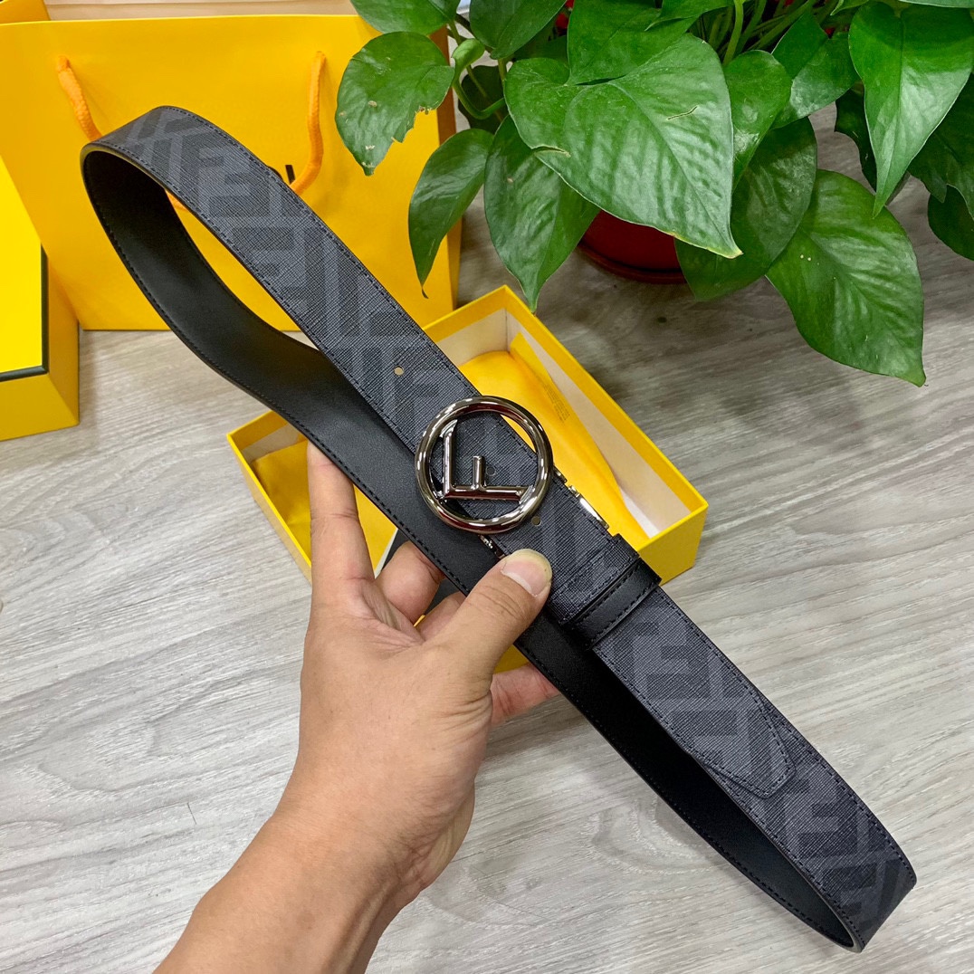 Fendi Leather Belts 1:1 Mirror Version