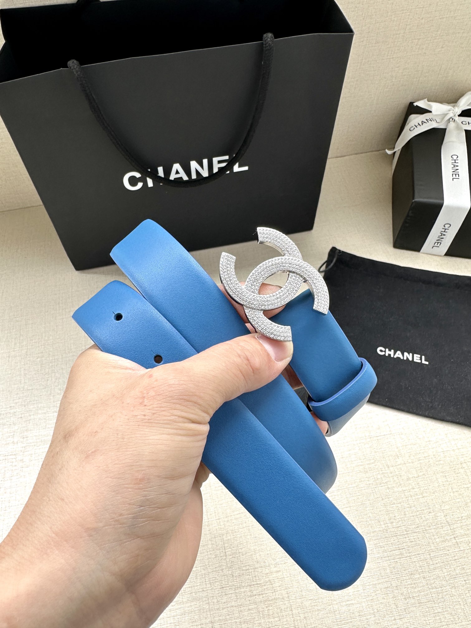 Chanel Leather Belts 1:1 Mirror Version