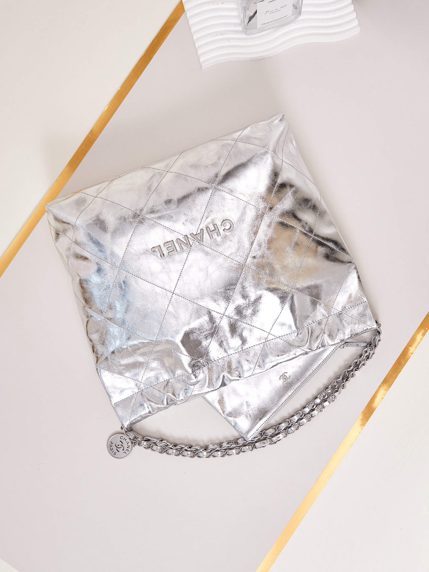 Chanel 10A Handbag Shoulder Bag Top Mirror Quality Version 22 bag AS3261