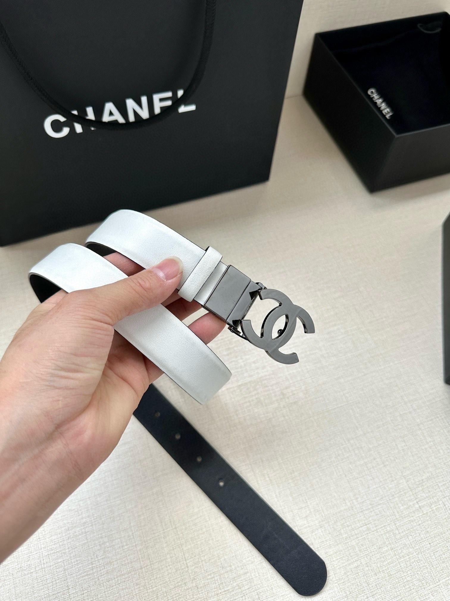 Chanel Leather Belts 1:1 Mirror Version