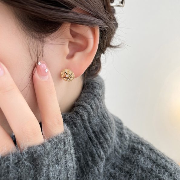 Compass Earrings Dupe