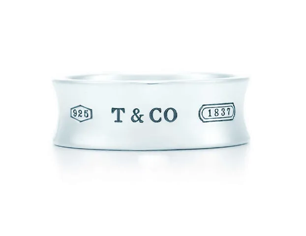 Best Tiffany 1837 Wide/Narrow Couples Rings Modern Wedding Women Meet Fashion GRP01703/GRP05652