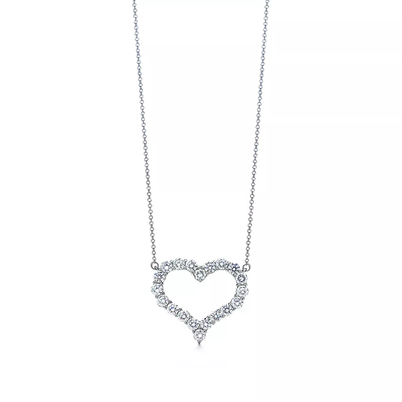 Tiffany & Co Diamond Heart Pendant
