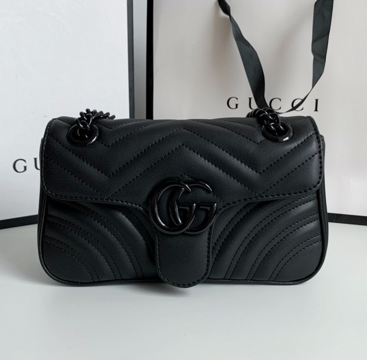 Gucci GG Marmont Ultra Mini Shoulder Bag Handbag (Replica)