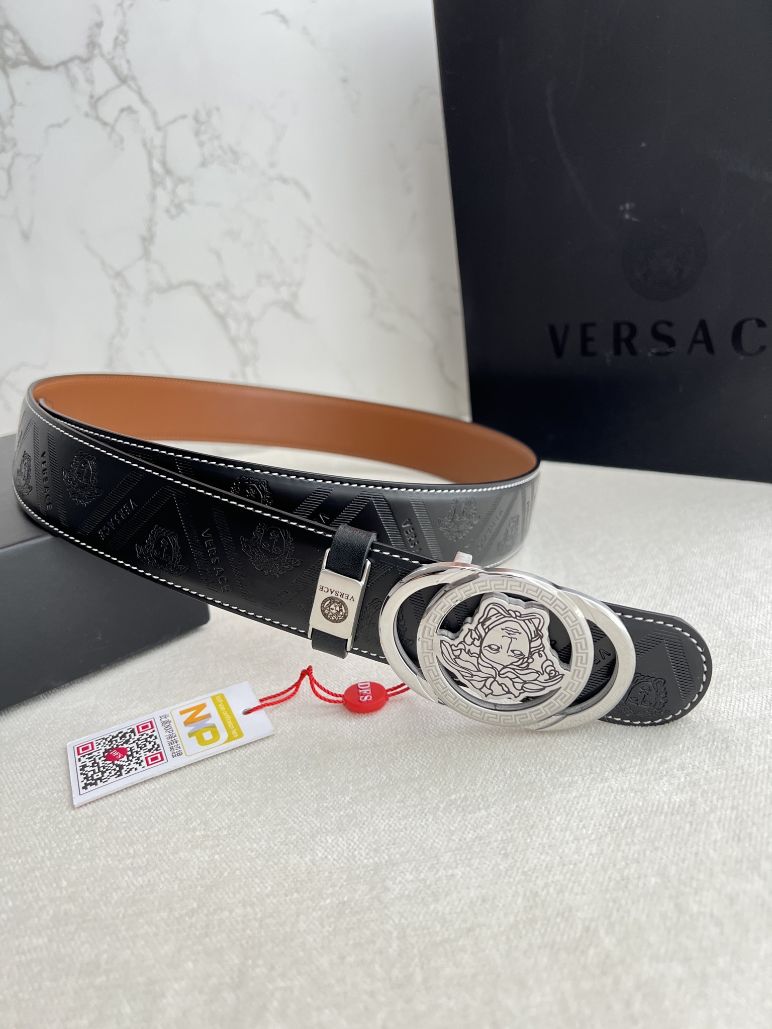 Versace Leather Belts 1:1 Mirror Version