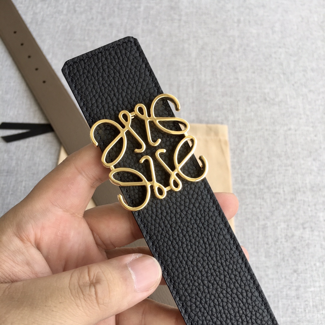 Loewe Leather Belts 1:1 Mirror Version