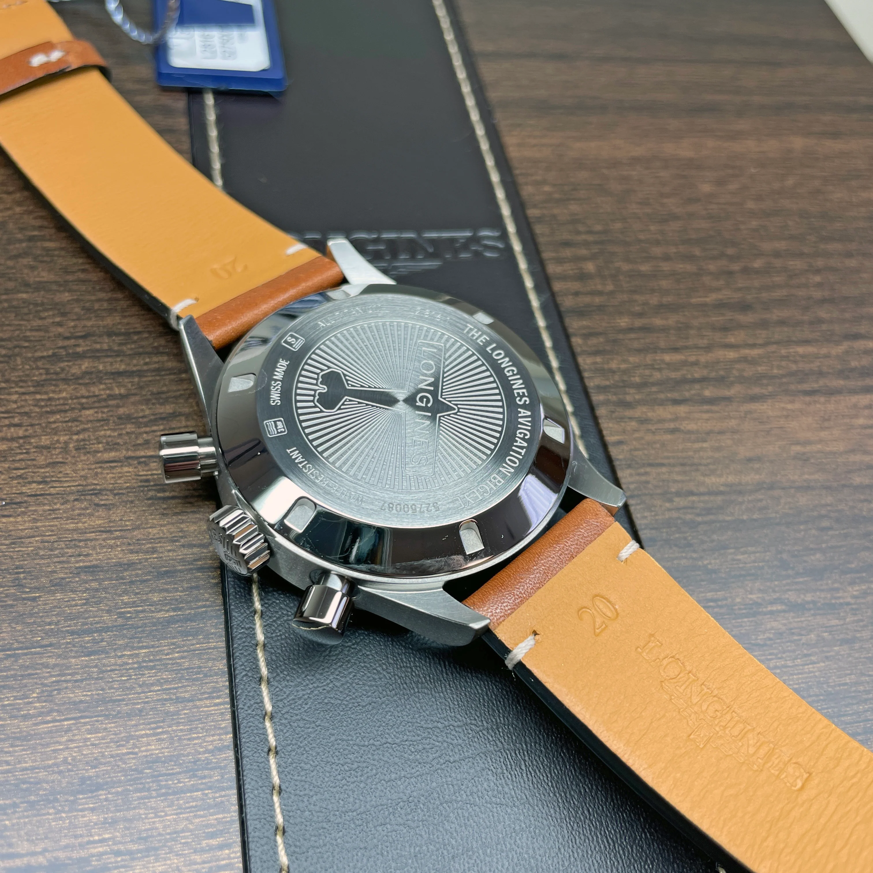 Avigation Bigeye 41MM Automatic Blue Petroleum Dial Watch L28161932