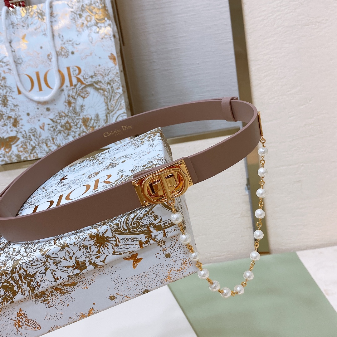 Dior Leather Belts 1:1 Mirror Version