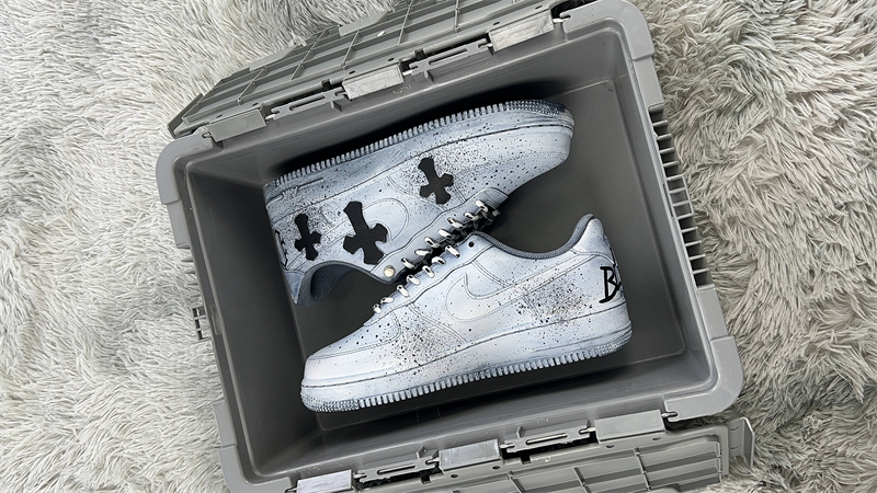 Customized cross oil splashed ink God bless DH2920-111(Replica)