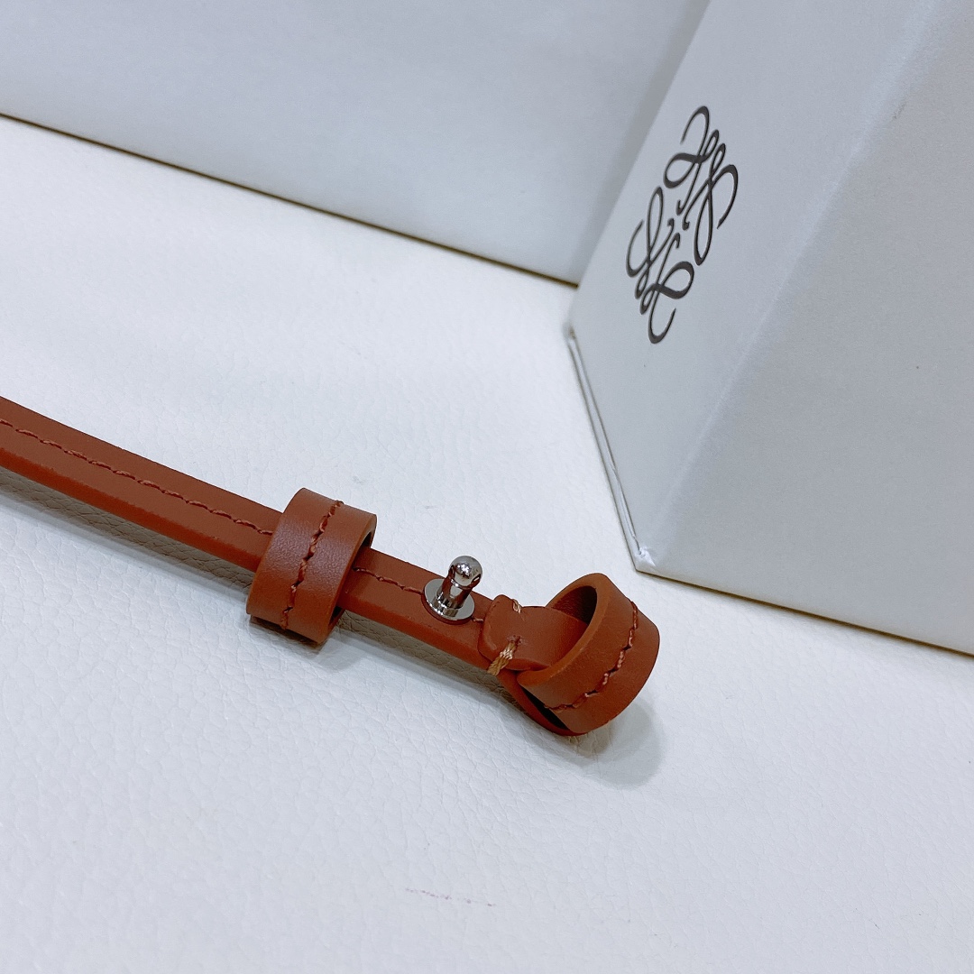 Loewe Leather Belts 1:1 Mirror Version