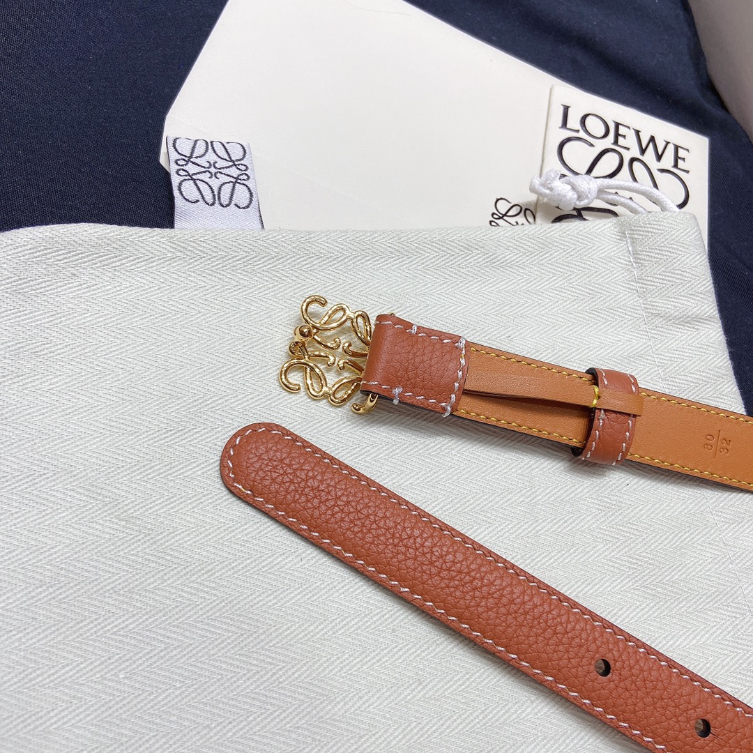 Loewe Leather Belts 1:1 Mirror Version