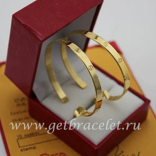 Replica Cartier Love Earrings Yellow Gold B8028200